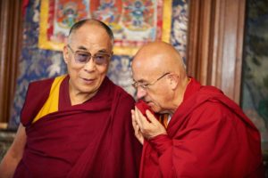 Matthieu Ricard com o Dalai Lama