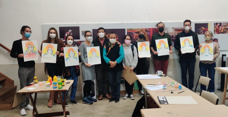 Workshop pintura tibetana